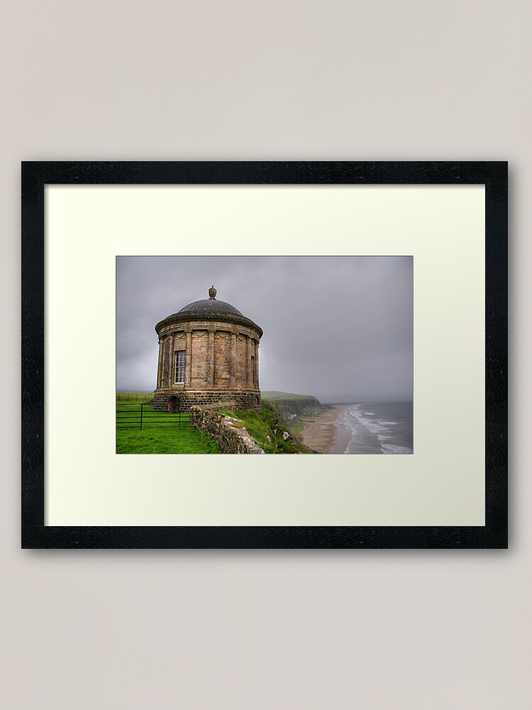 Alternate view of Mussenden Temple, Northern Ireland Framed Art Print