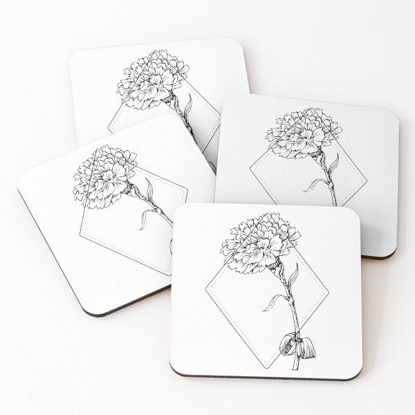 Item preview, January Birth Flower Carnation designed and sold by Queen City  Craftworks.