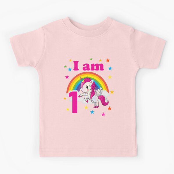 1st birthday 2025 unicorn shirt