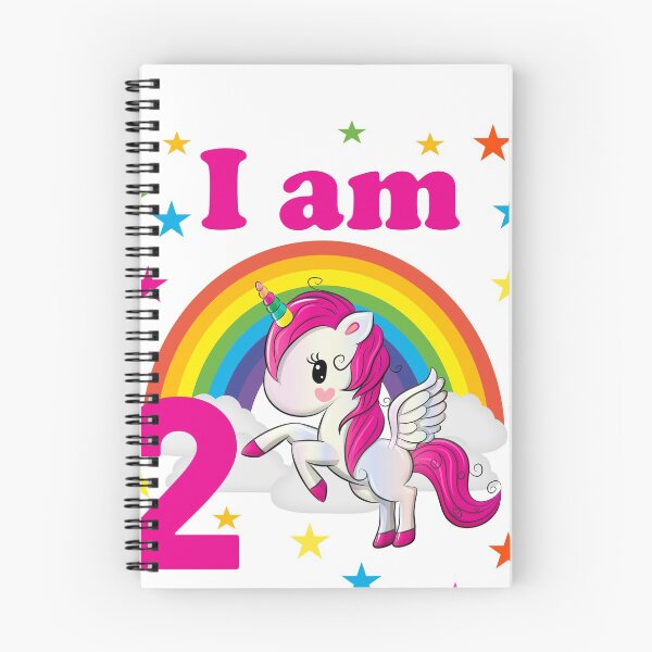 Item preview, Copy of I'm 2 unicorn birthday 2 year old birthday boy t-shirt gift idea second birthday girl designed and sold by Jelisandie.