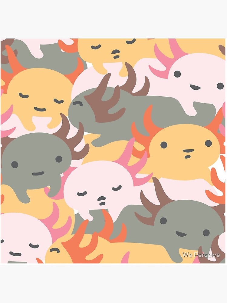 AXOLOTL WAVE - We are the CUTEST CREATURE in the Water World by CitizenWong
