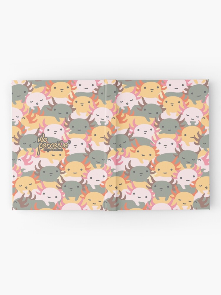 Alternate view of AXOLOTL WAVE - We are the CUTEST CREATURE in the Water World Hardcover Journal