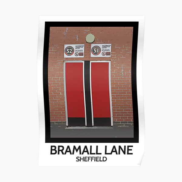 "Bramall Lane" Poster for Sale by TJBDesign Redbubble