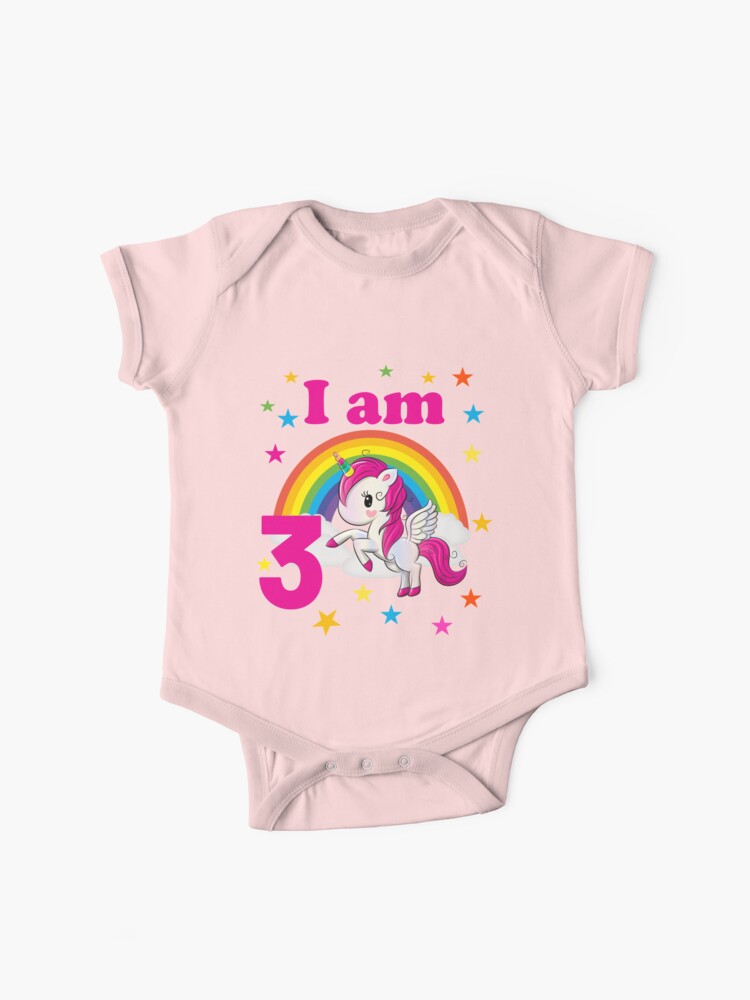 Unicorn birthday outfit clearance for 3 year old