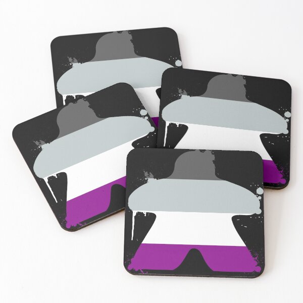 Item preview, Asexual pride painted meeple designed and sold by ZoLo Design.