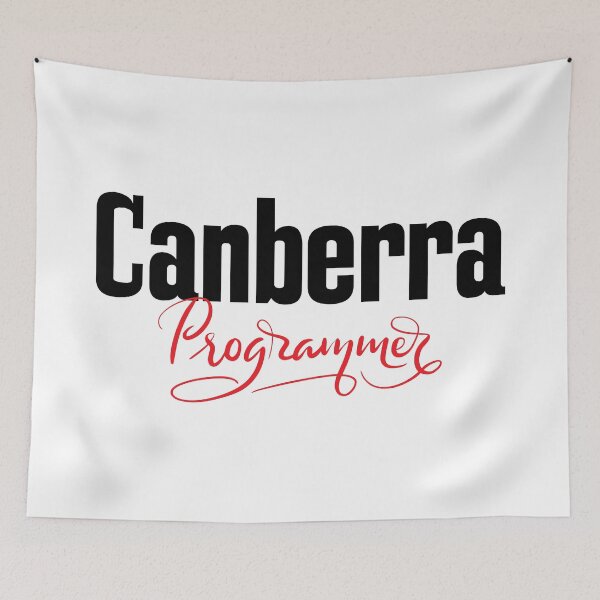 Item preview, Canberra Programmer Australia Raised Me designed and sold by ProjectX23.