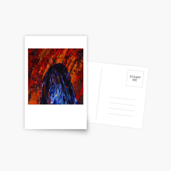 Red Rain Postcard