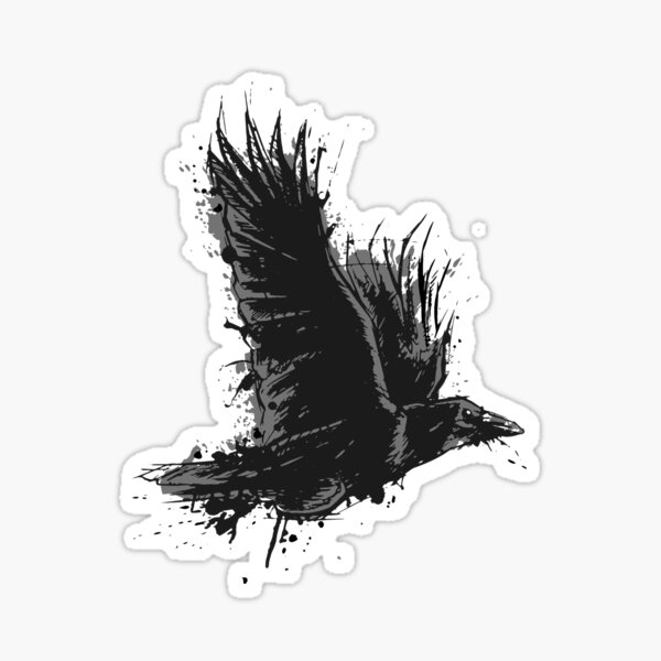 raven Sticker