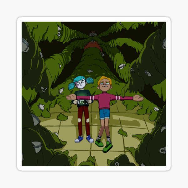 "Addison Tea, plz and thank you!!!" Sticker by BLKleadersheep Redbubble