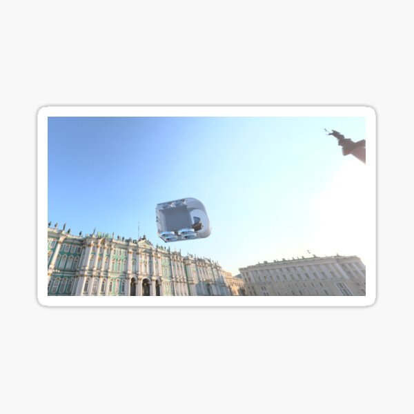 AerialCar Sticker