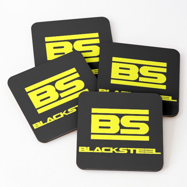 Item preview, Arknights - Blacksteel Logo (yellow) designed and sold by ASTlogo.