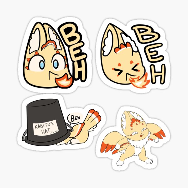 Kabitu Beh Variety Pack 01 Sticker