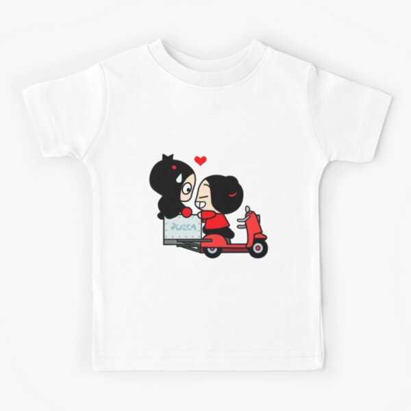 Pucca Love Garu Cute Korean Cartoon Show Kawaii Mens/Unisex T-Shirt Print  Shirts