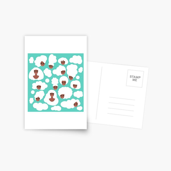 Cumulus Clouds Postcard