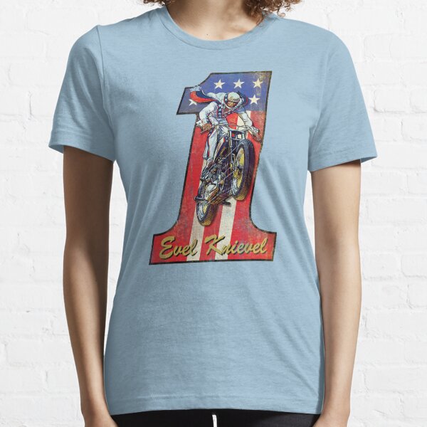 #1Evel Knievel - Retro Essential T-Shirt