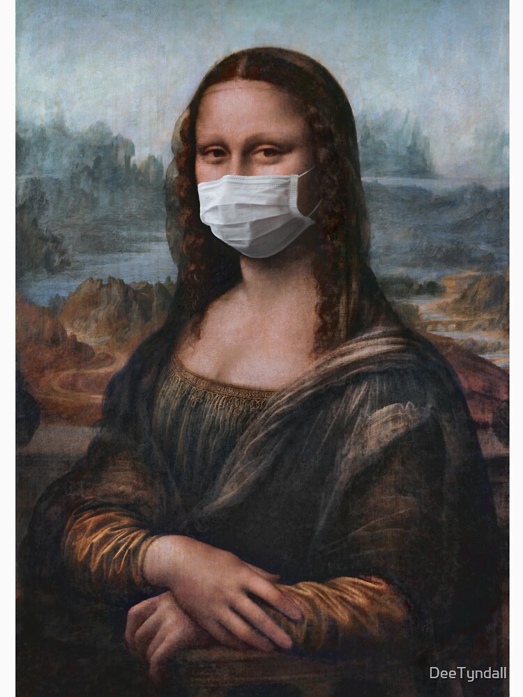 Coronavirus Mona Lisa by DeeTyndall