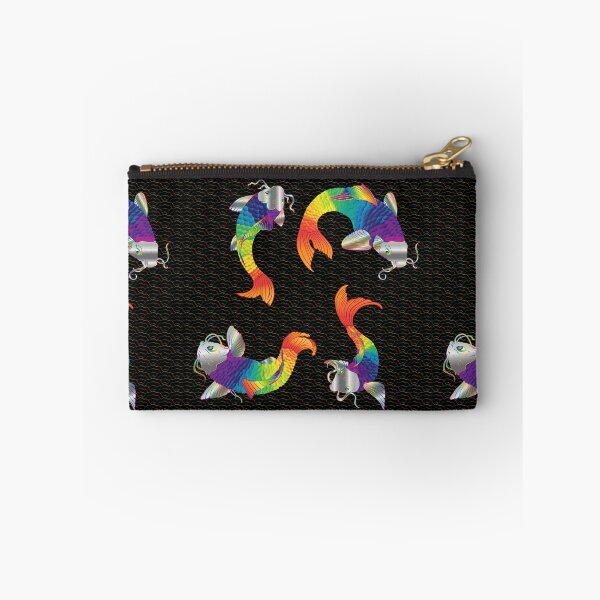 Item preview, Korean wave with rainbow koi designed and sold by mikkilmack8.
