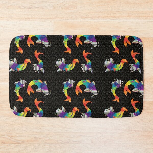 Item preview, Korean wave with rainbow koi designed and sold by mikkilmack8.