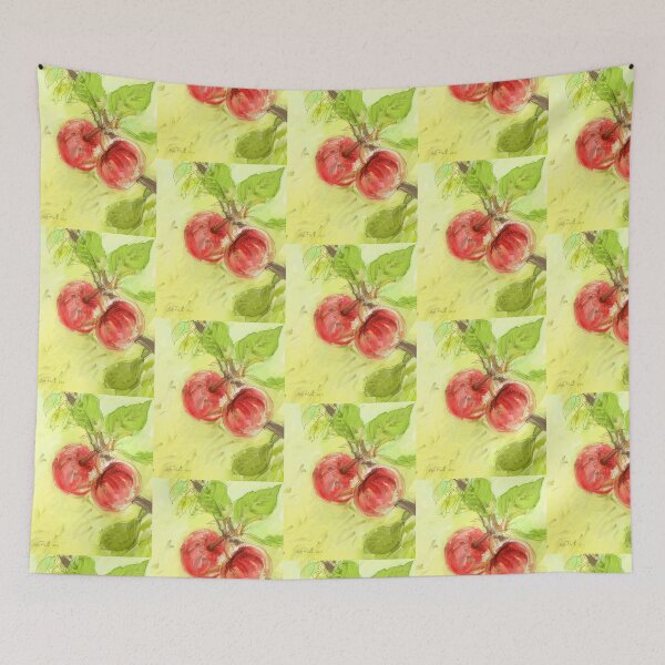 Item preview, Two Red Apples - 2012 designed and sold by Sue Flask.