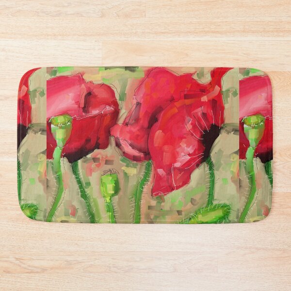 Item preview, Red Poppies - 2012 designed and sold by Sue Flask.
