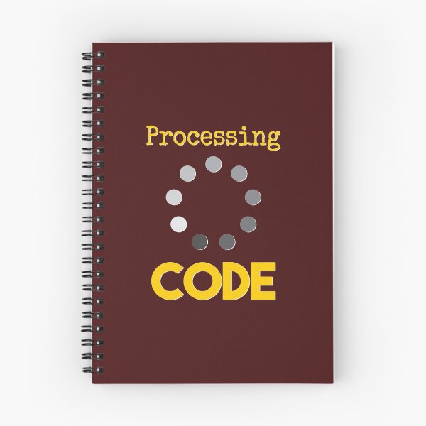 Item preview, Processing Code - A funny t-shirt and merchandise for software technical developers  designed and sold by ViVedX.