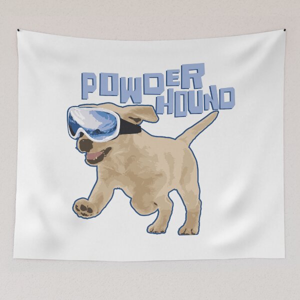 Item preview, Powder Hound Puppy designed and sold by sarahamanning.