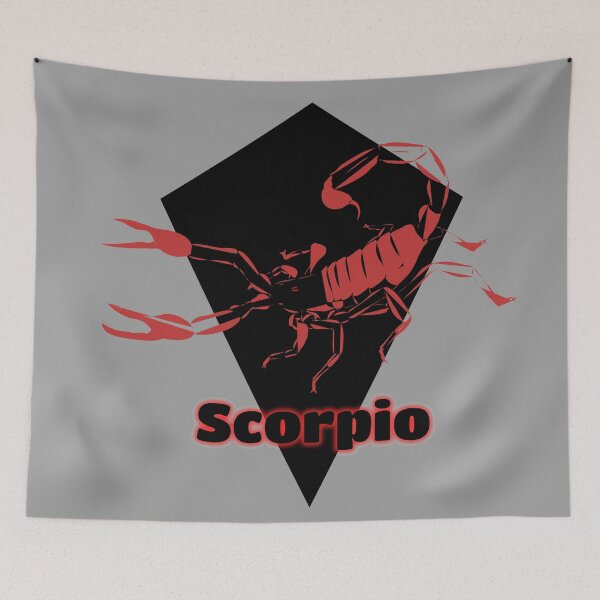 Item preview, Scorpion symbol (text in English) designed and sold by PrimitiveState.