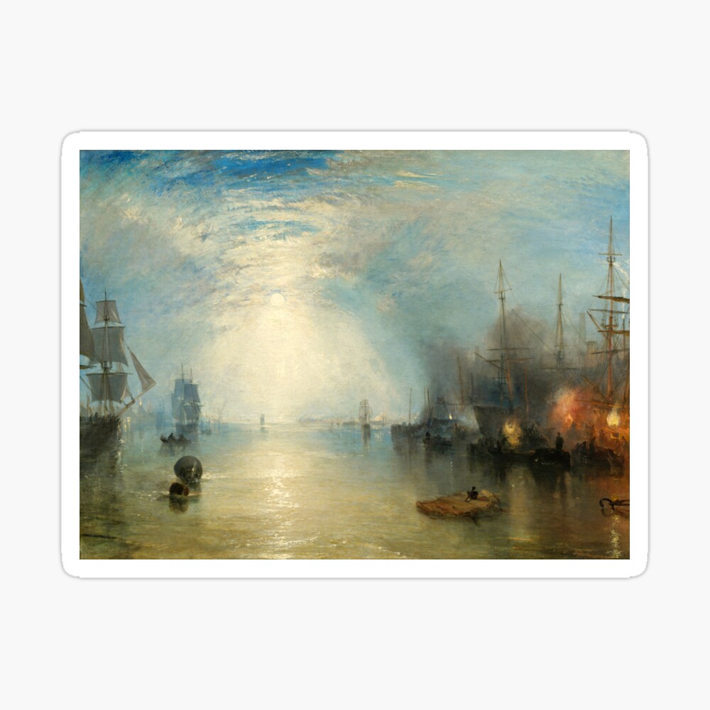 Joseph Mallord William Turner Keelmen Die Im Mondlicht In Kohlen Heben Poster Von Dejavustudio Redbubble