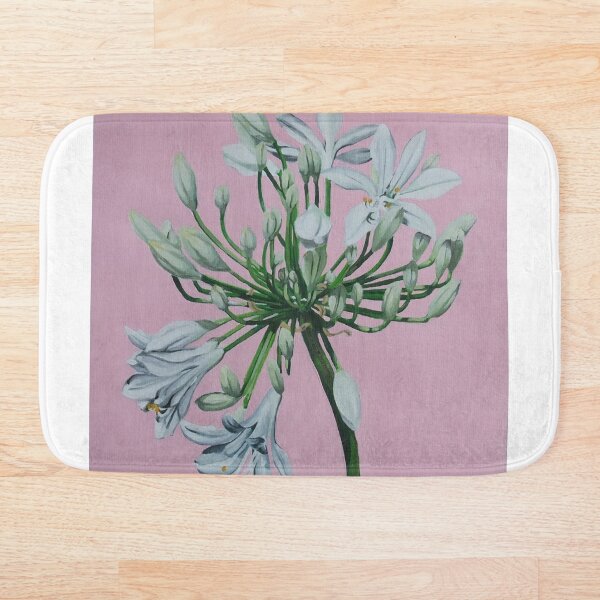 Artikelvorschau, Weißer Agapanthus - 2010 entworfen und verkauft von Sue Flask.