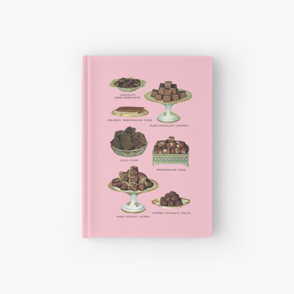 Chocolate Desserts Hardcover Journal