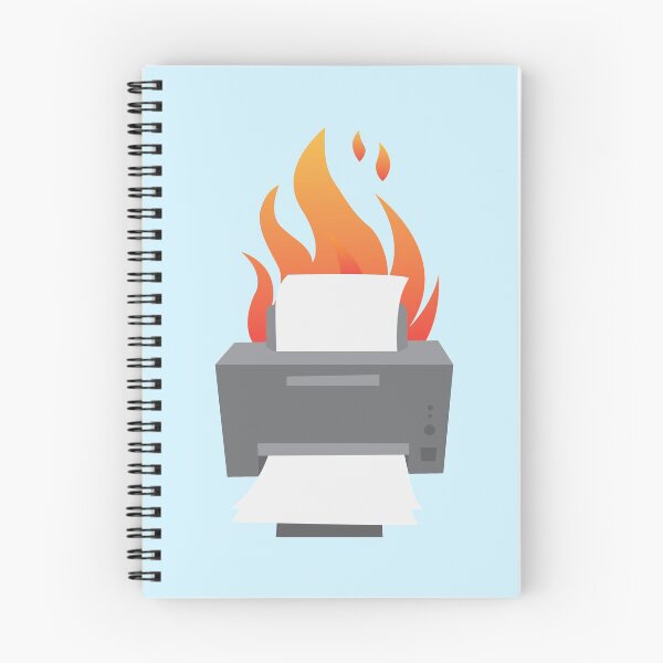 Item preview, Printer Fire the office designed and sold by evedwards14.