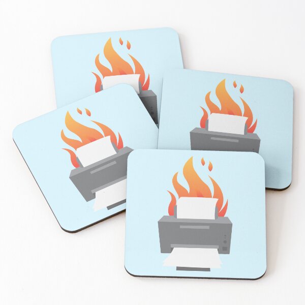 Item preview, Printer Fire the office designed and sold by evedwards14.