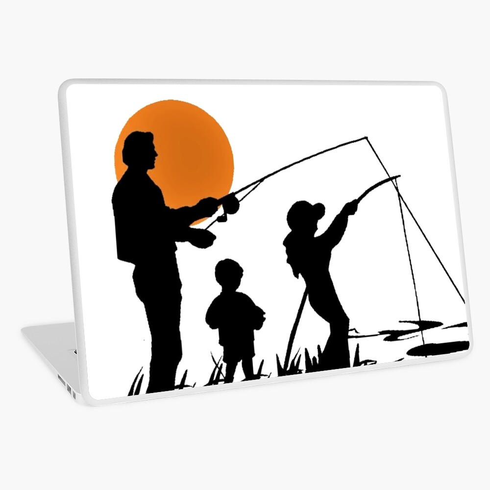 Father and Son fishing bonding by NathanArtPortfolio on DeviantArt