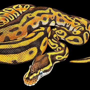 Artwork thumbnail, Ball Python by TimJeffsArt