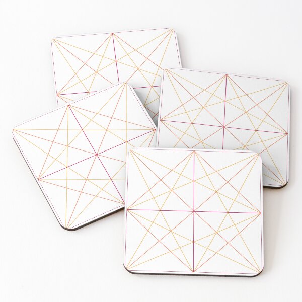 Item preview, Geometric Pattern- Sunset Colors designed and sold by mockingjaeart.