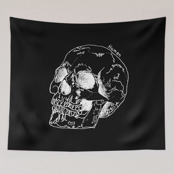 Item preview, Human Skull designed and sold by Geek-topia.