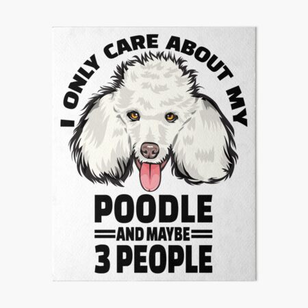 Art print POSTER CANVAS Cheerleading poodles