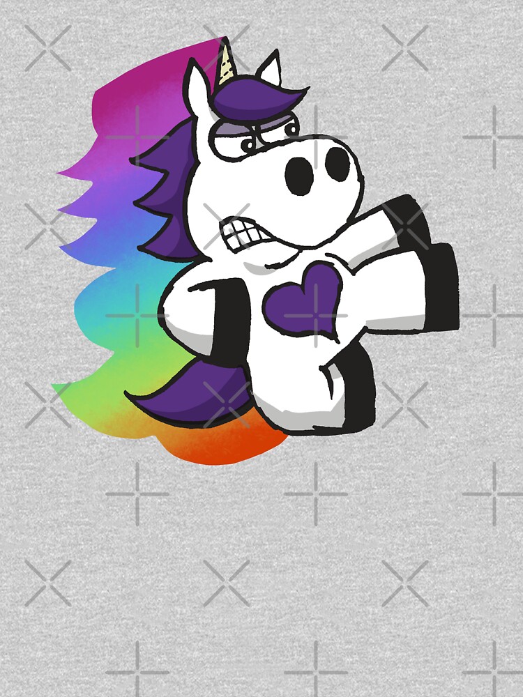 Rainbow Slasher the Unicorn by JCPhillipps