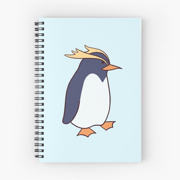 Item preview, penguin with fashionable eyebrows designed and sold by oriana-su-carta.