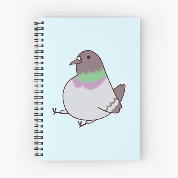 Item preview, fat fatty pigeon designed and sold by oriana-su-carta.