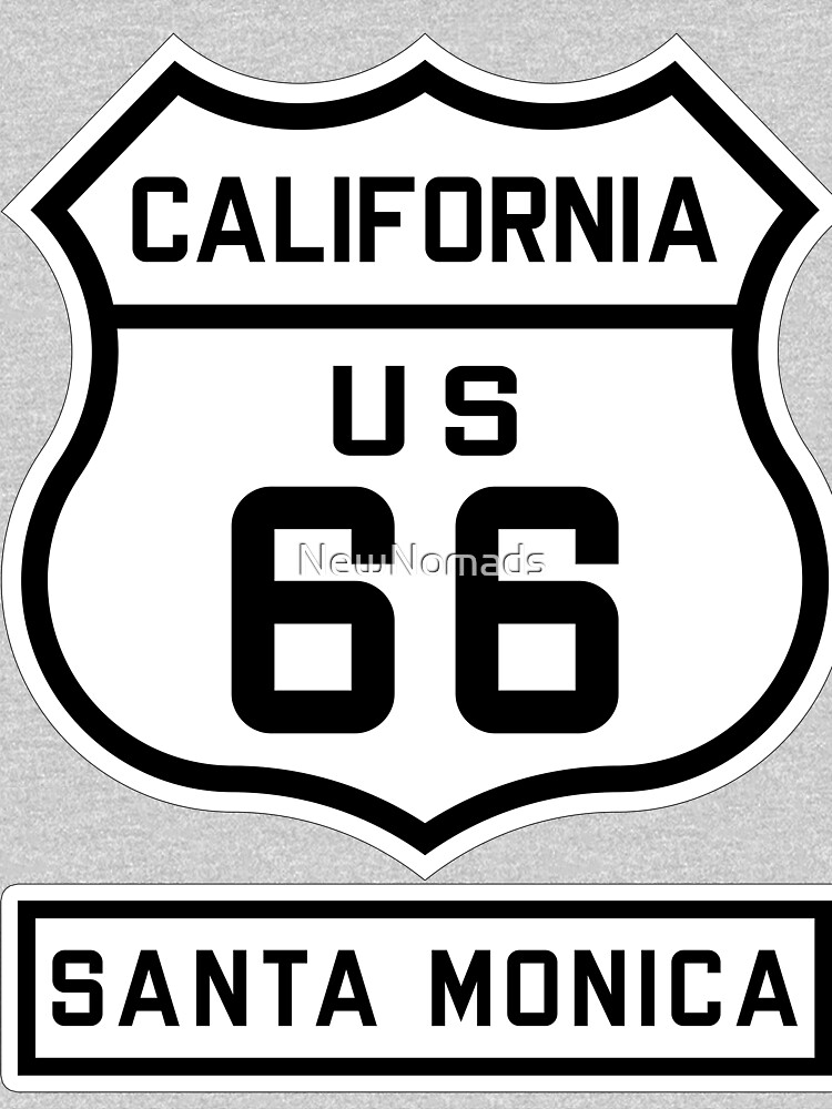 Historic Route 66 - The Mother Road - Santa Monica by NewNomads