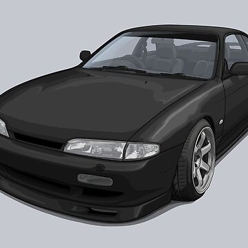 nissan s14 black