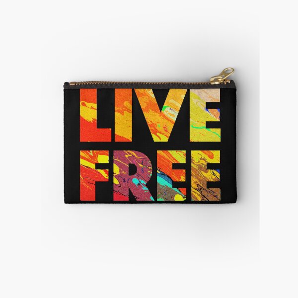 Item preview, Live Free Psychedelic Trippy Colorful designed and sold by JackCurtis1991.