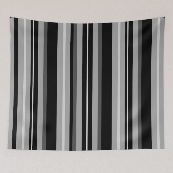 Item preview, Striped Hues of Black and Gray designed and sold by Darcy777.