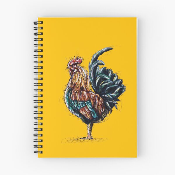Item preview, Farm Rooster Chicken Illustration designed and sold by juicycreations.