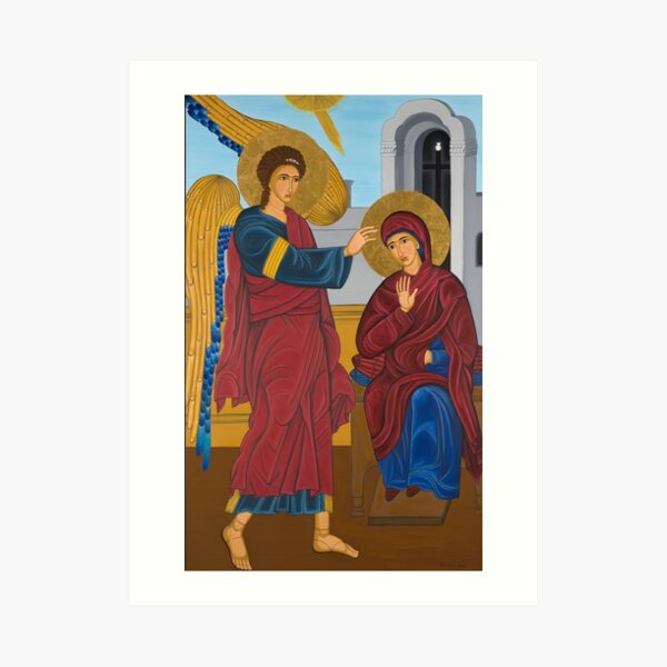 EVAGELISMOS Byzantine Art (2009) Art Print