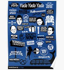 Seinfeld Quotes Poster