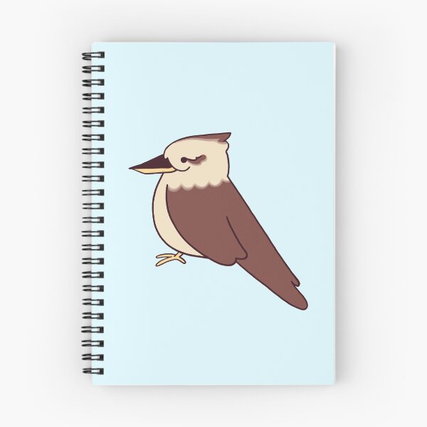 Item preview, happy kookaburra bird designed and sold by oriana-su-carta.
