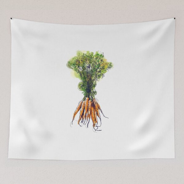 Item preview, Carrot Illustration Veggies designed and sold by juicycreations.
