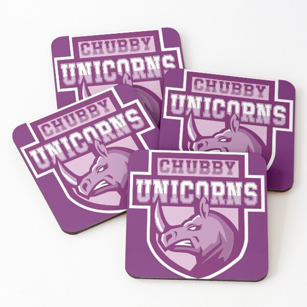 Item preview, chubby unicorns designed and sold by remerasnerdas.